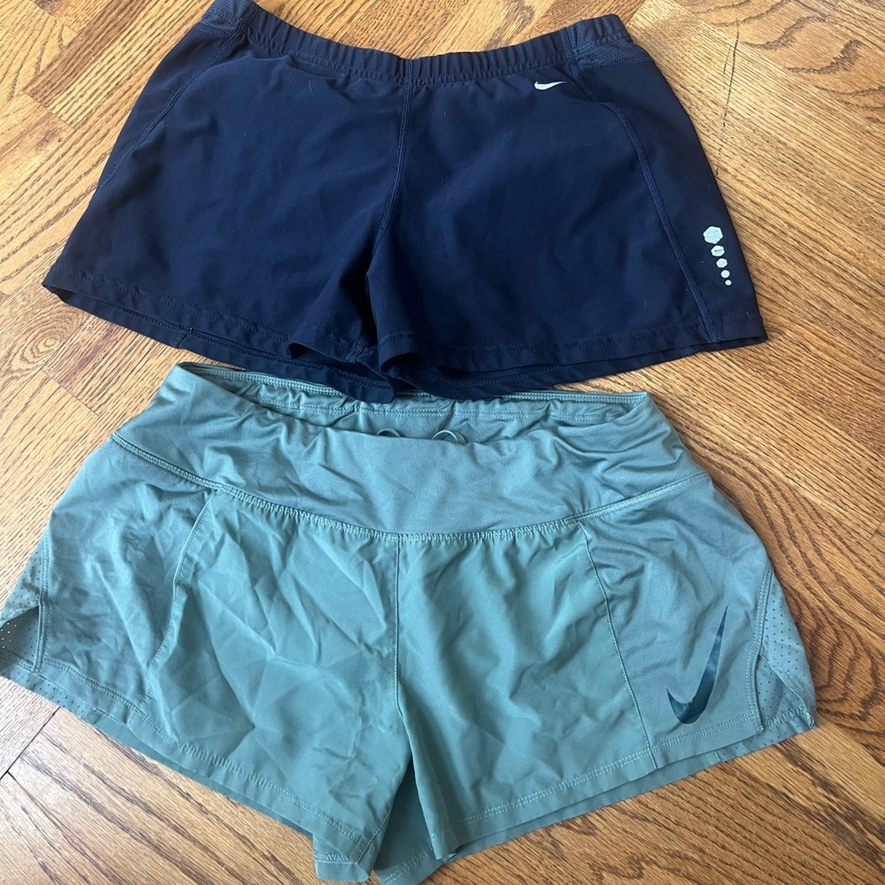 Nike womens work out shorts - Medium